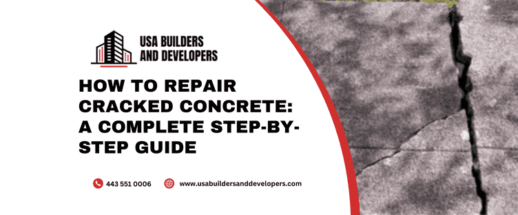 repair cracked concrete