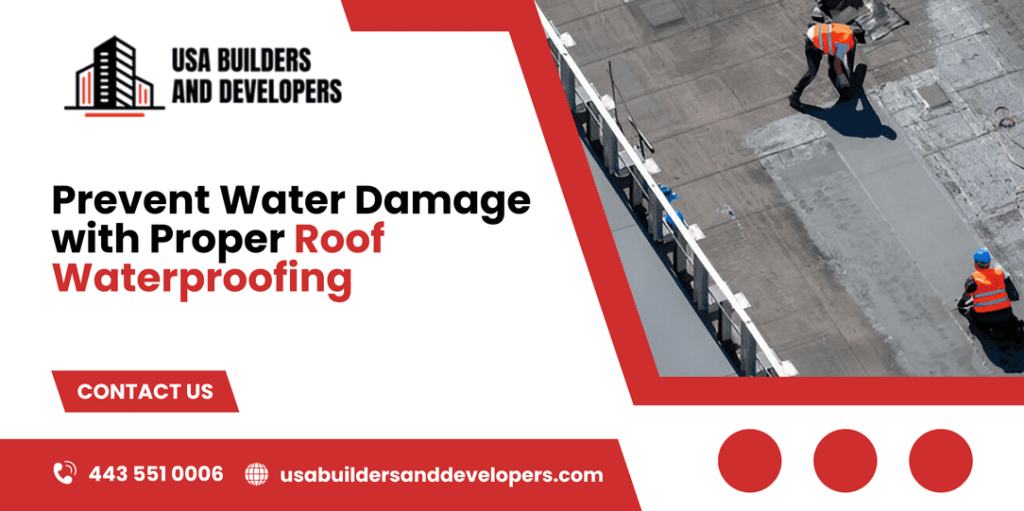 prevent water damage with roof waterproofing