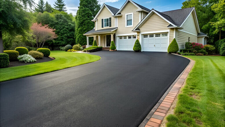 asphalt driveway