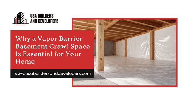 vapor barrier basement crawl space banner