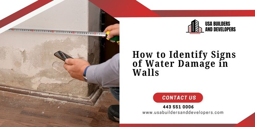 signs of water damage banner
